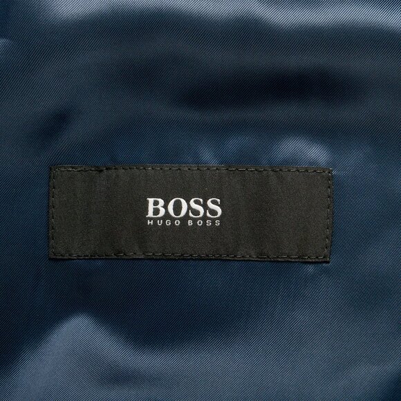 Hugo Boss Men's "Huge2/Genius1" Slim Fit 100% Wool Two Button Suit US 44L IT 54L - Picture 12 of 13